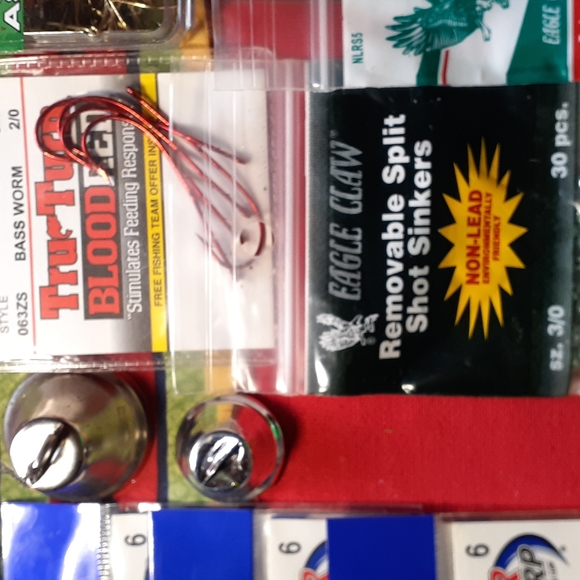 Assorted Hooks, Weights, Floats - Picture 5 of 9